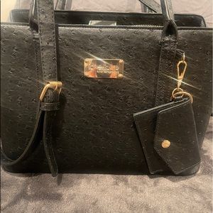 Large Bebe black purse